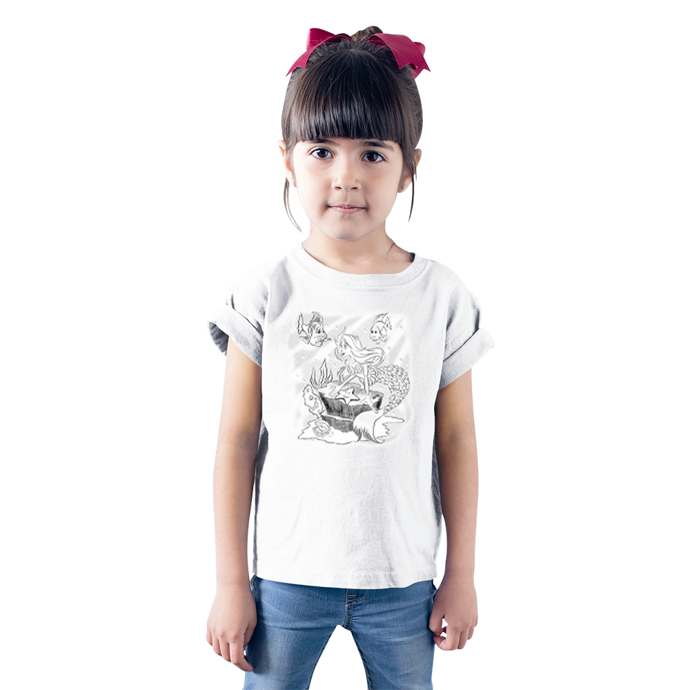 Kid's Mermaid Solar Tee