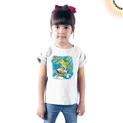 Kid's Mermaid Solar Tee