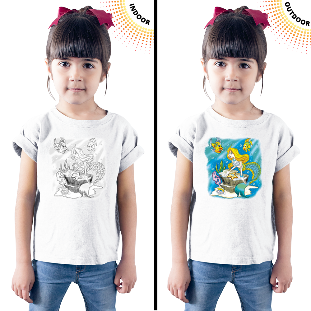 Kid's Mermaid Solar Tee