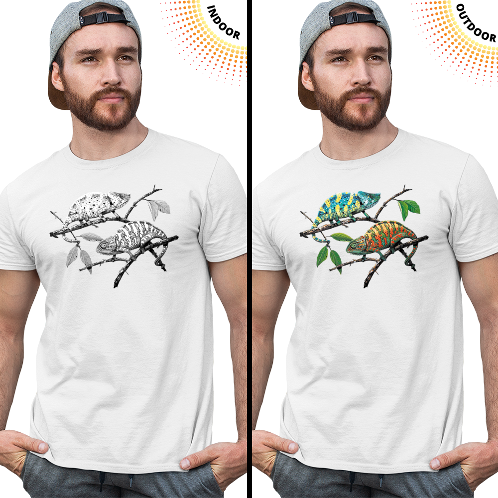 Adult Unisex Chameleon Solar Tee