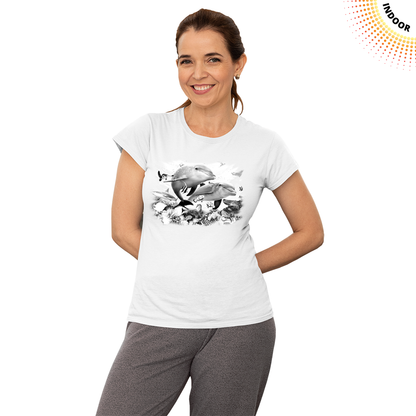 Women's Beneath The Wave Solar Tee