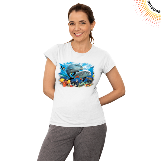 Women's Beneath The Wave Solar Tee