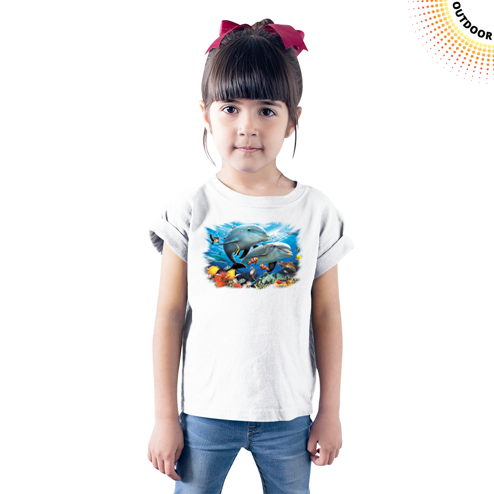 Kid's Beneath The Waves Solar Tee