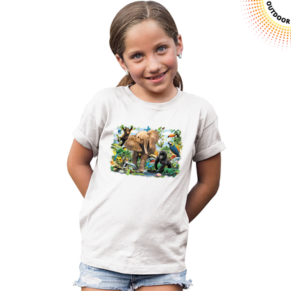 Kid's Junior Jungle Solar Tee