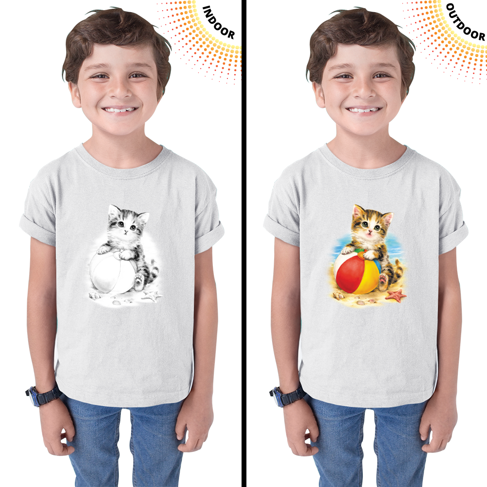 Kid's Beachball Solar Tee