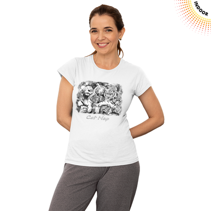 Women's Wild Cat Nap Solar Tee