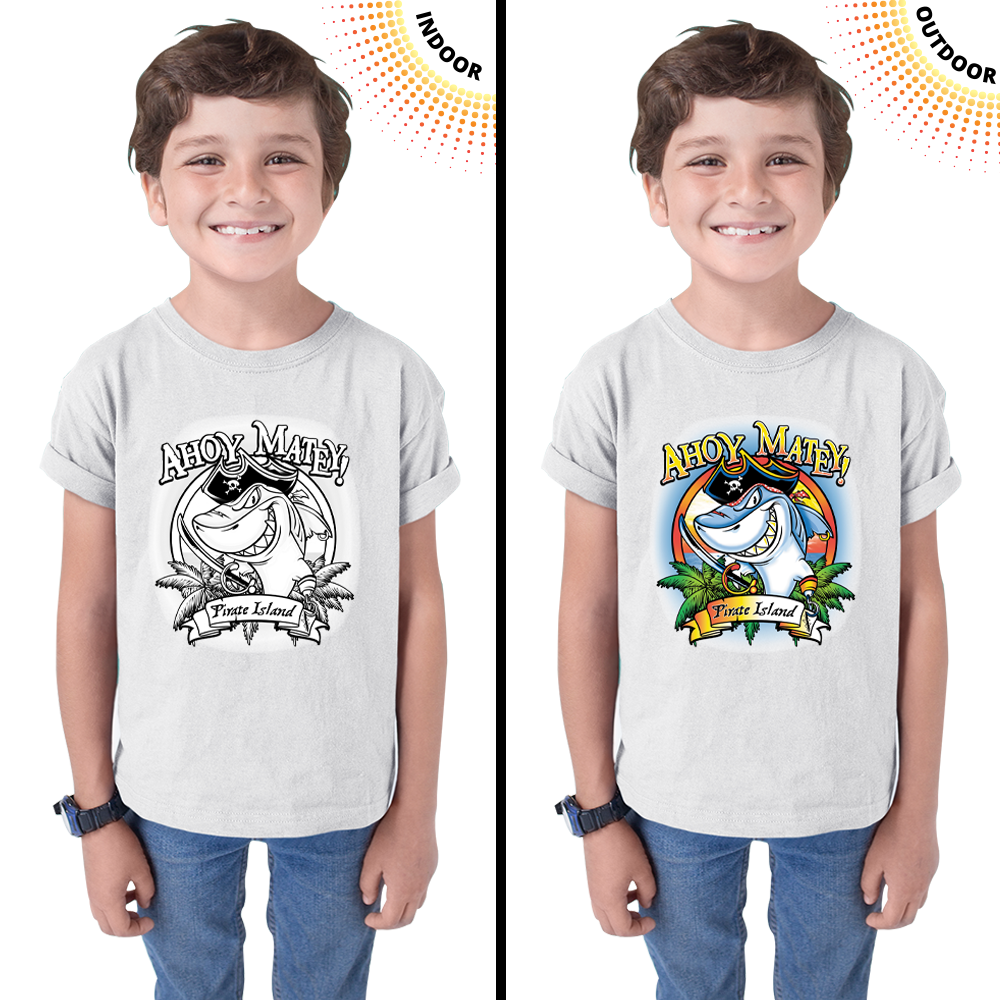 Kid's Pirate Island Solar Tee