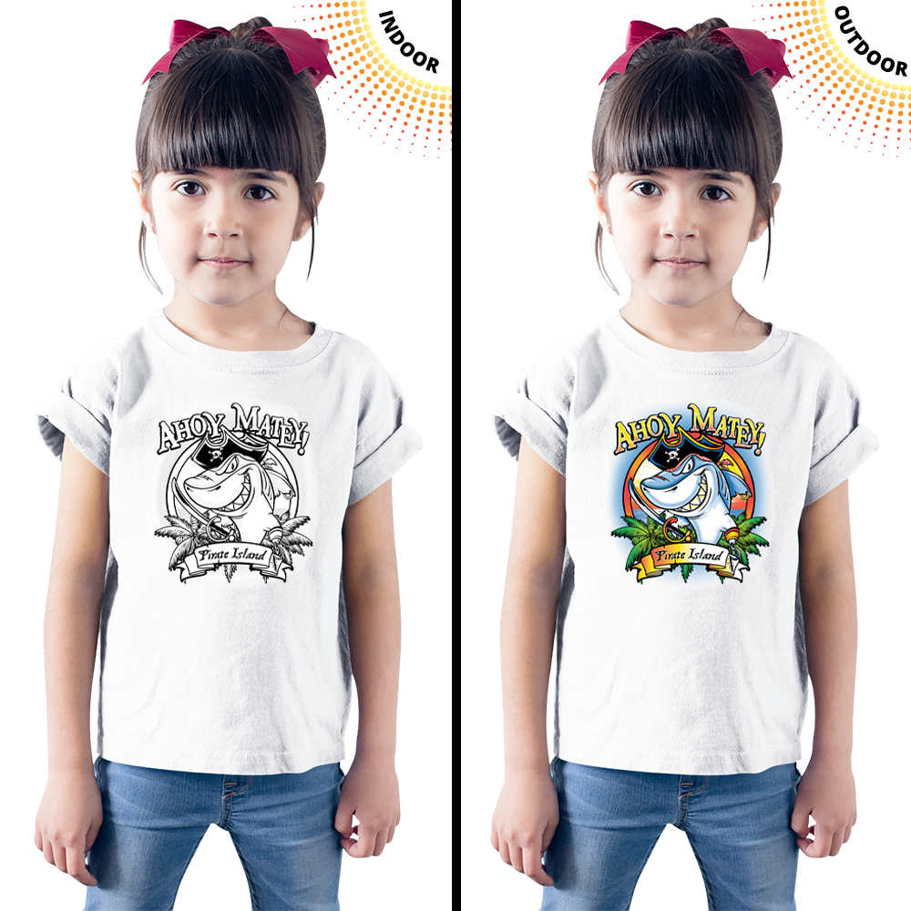 Kid's Pirate Island Solar Tee