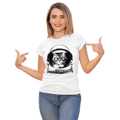 Women's Space Kitten Solar Tee