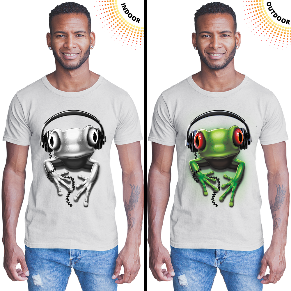 Adult Unisex Frog Rock Solar Tee