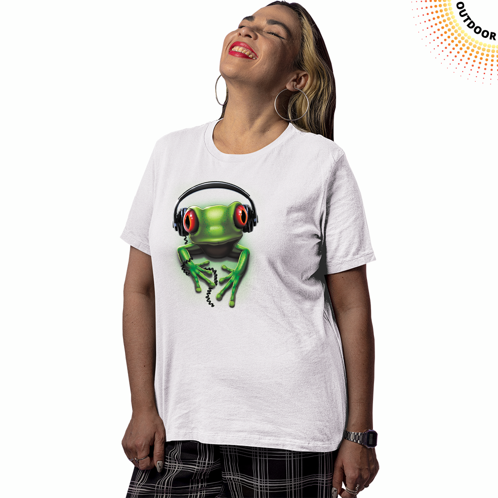 Adult Unisex Frog Rock Solar Tee