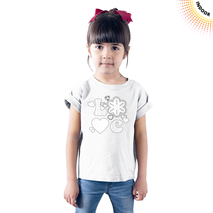 Kid's Flower Love Solar Tee