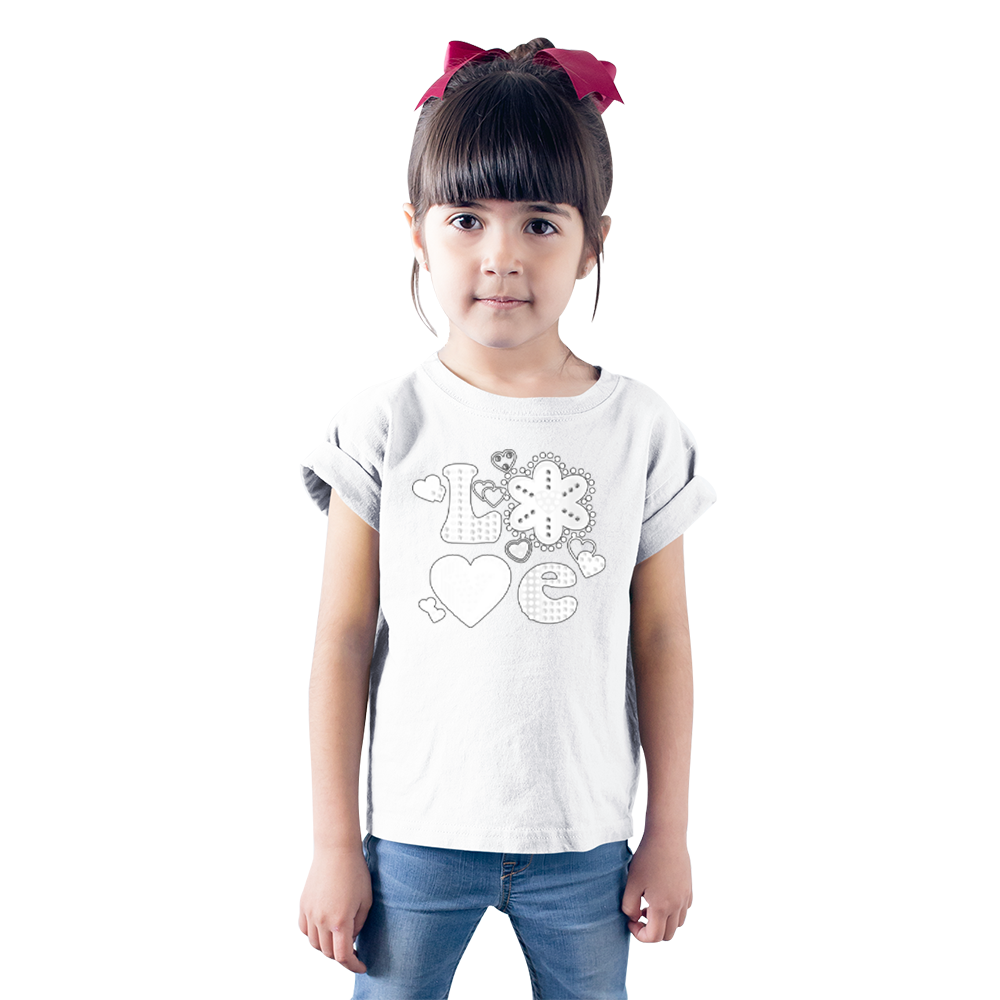 Kid's Flower Love Solar Tee