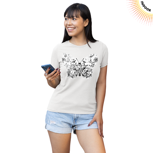 Women's Butterfly Shaped Solar Tee