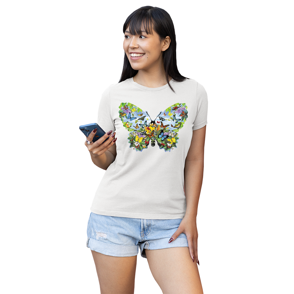 Women's Butterfly Shaped Solar Tee