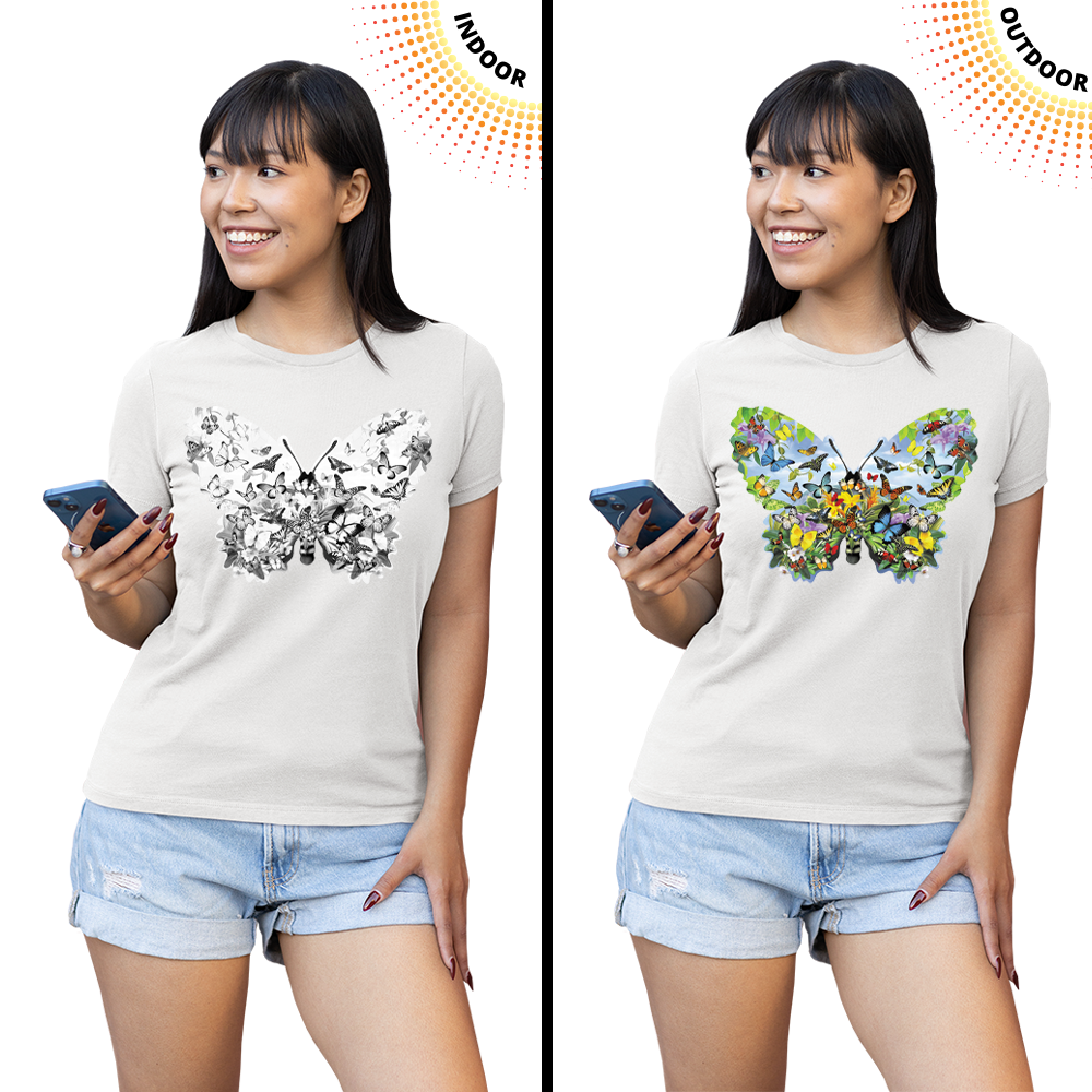 Women's Butterfly Shaped Solar Tee