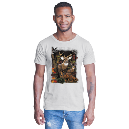 Adult Unisex Whitetail Deer Country Solar Tee