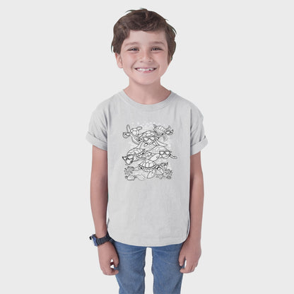 Kid's Turtle Party Solar Tee