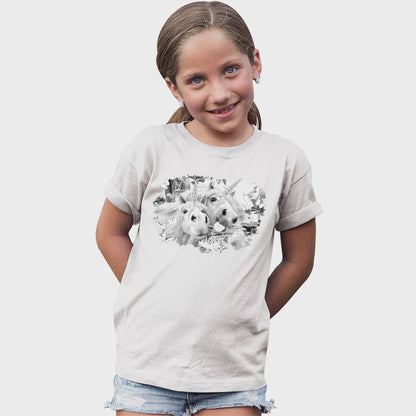 Kid's Selfie Unicorn Solar Tee