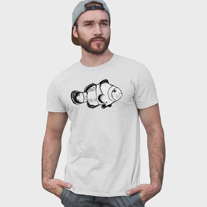 Adult Unisex Neon Clownfish Solar Tee