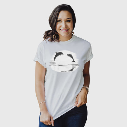 Adult Unisex Lovers Silhouette Solar Tee