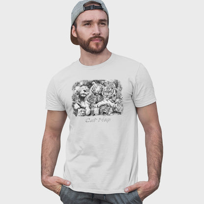 Adult Unisex Wild Cat Nap Solar Tee