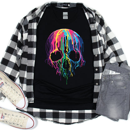 Melting Skull, T-Shirt